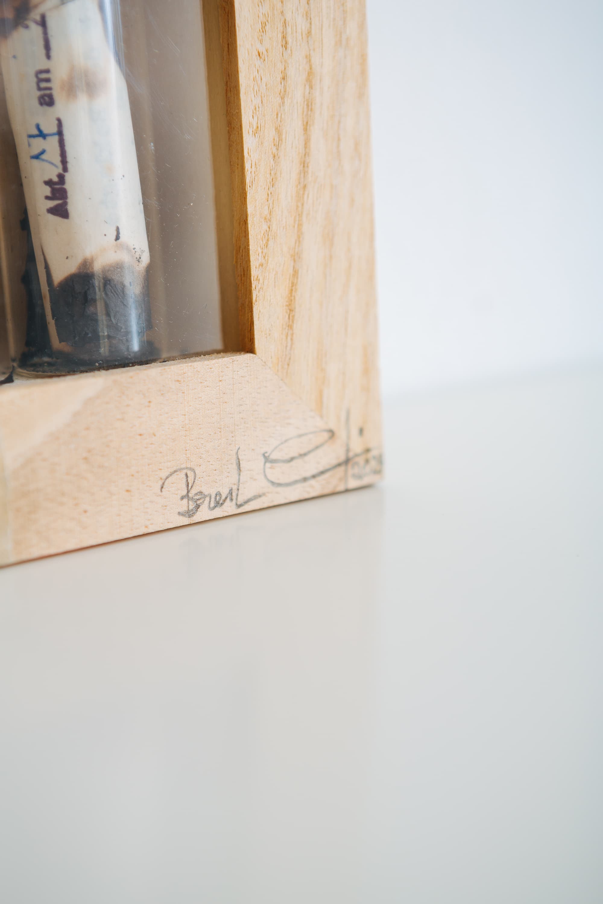 Mut 1956, Papier, Glas Holz - Originaldokument 1956