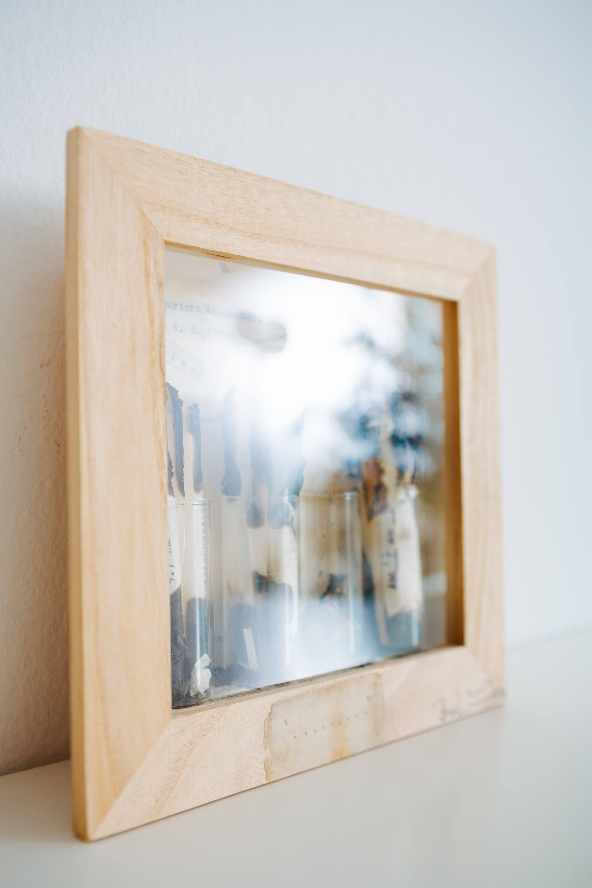 Mut 1956, Papier, Glas Holz - Originaldokument 1956
